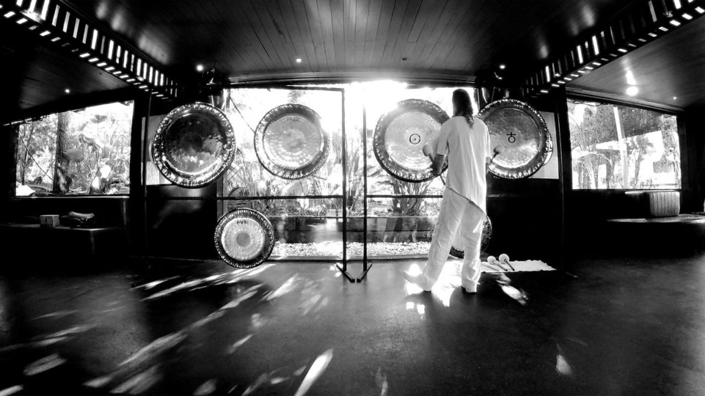Gong Master at Atzaró Hotel Ibiza