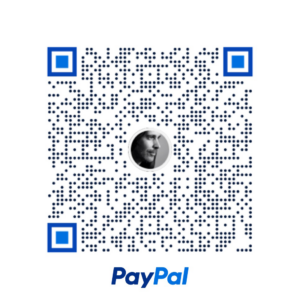 PayPal QR code to pay 25,- EURO
